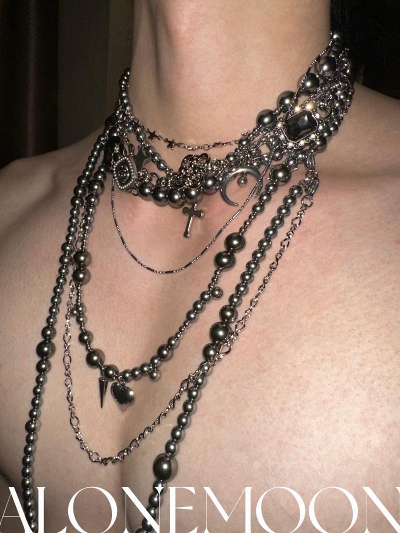 Body Jewelry Necklace - Original Heavy Industry Titanium Steel Body