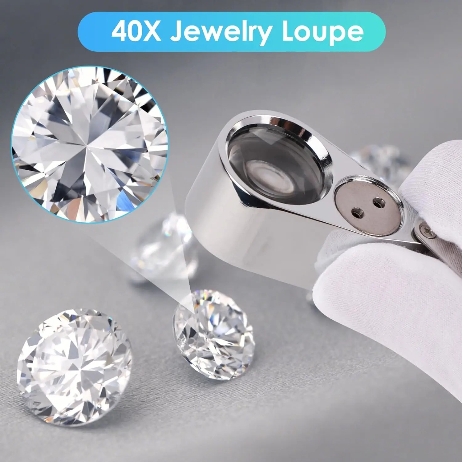 40X Illuminated Loupe Magnifie - đánh giá và giá Body Jewelry Repair