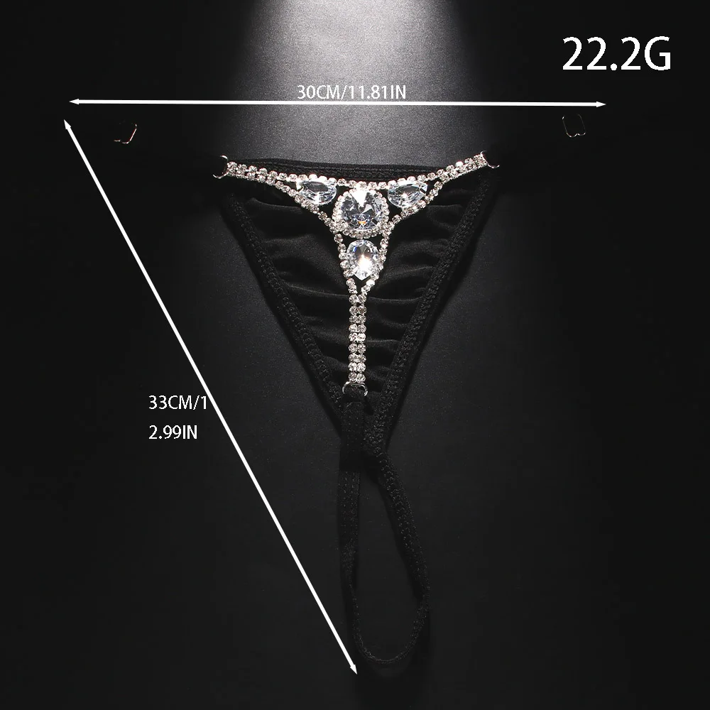 Sexy Round Rhinestone Thong Ad - đánh giá và giá Body Jewelry Retainers
