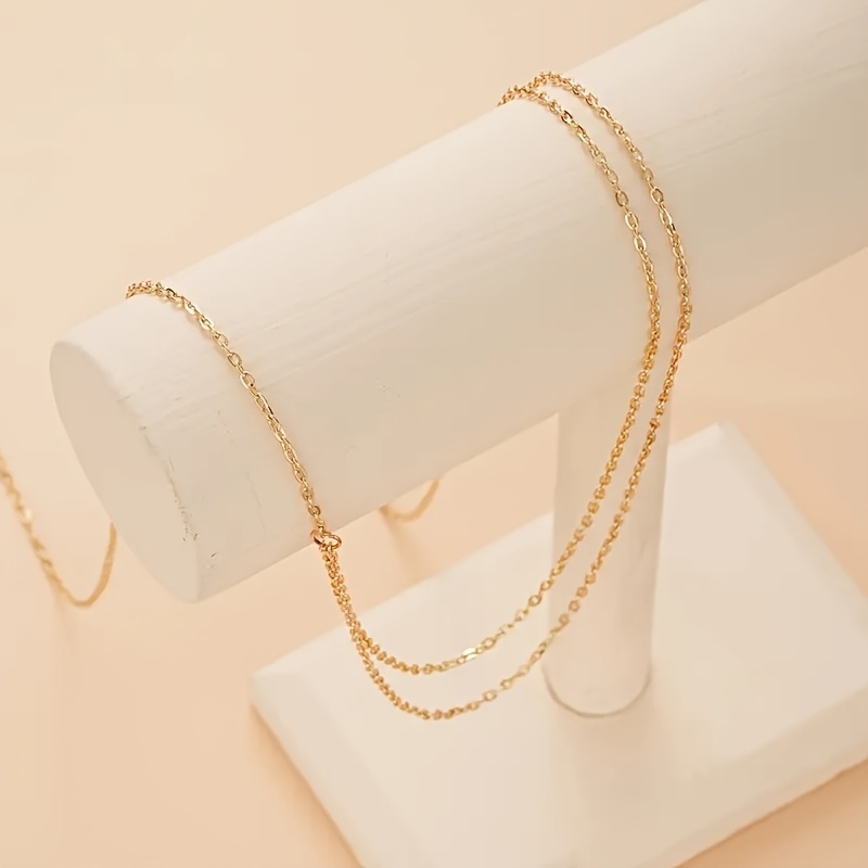 1Double-Layer Gold Metal Waist - đánh giá và giá Body Jewelry For You