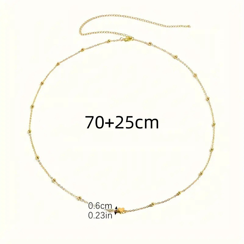 Dainty Gold Heart Waist Chain  - đánh giá và giá Body Jewelry For You